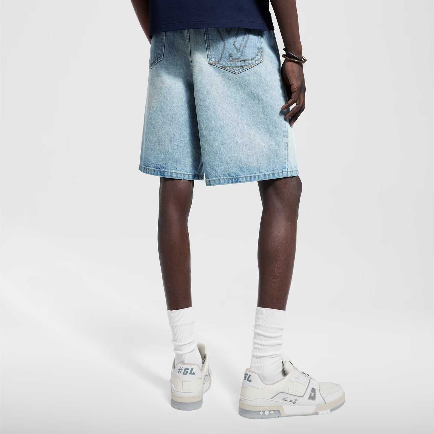 LV Denim Shorts